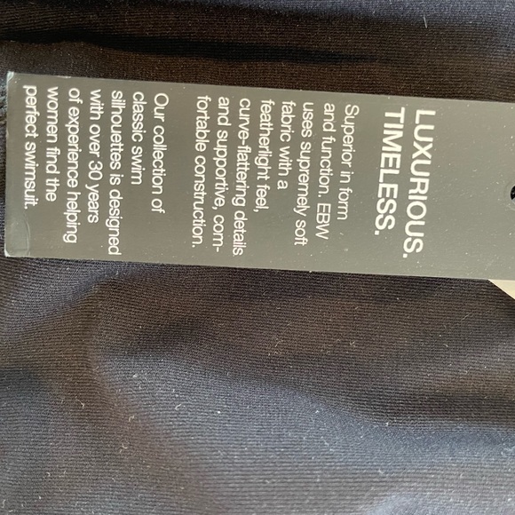 EBW Keyhole High Neck One Piece Swimsuit - Picture 5 of 5